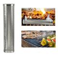 Bbq Stainless Steel Accessories Meshes Perforated Mesh Smoker Tube. 