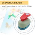 8 Pieces Paper Punches Craft Hole Scrapbook Punches, Shapes Random. 