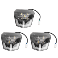 NAMUNY 3X Dirt Bike LED Headlight for Pit Bike ATV TC FE TE EXC XCW SXF SX 125 250 300 350 450 500 530. 