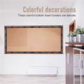 (GGBR) Border Trim Bulletin Borders Stickers 65 Ft Back-To-School Decoration Borders for Bulletin Board/Black Board Trim. 