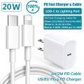 12 13 Fast Charger  20W PD Type C Power Wall Charger with  USB C to Lightning Cable Compatible. 