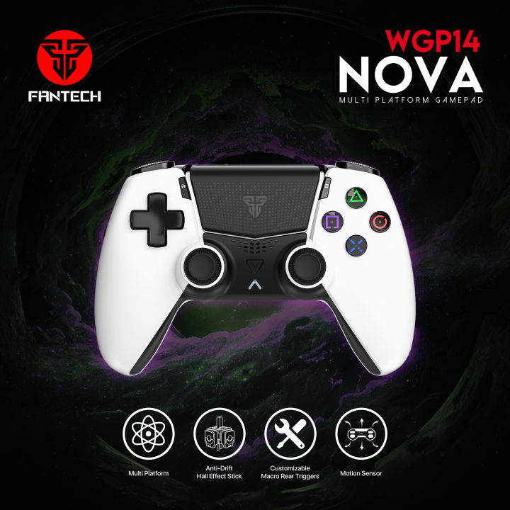 Fantech Nova Wgp14 Multi-Platform Hall-Effect Gamepad -White