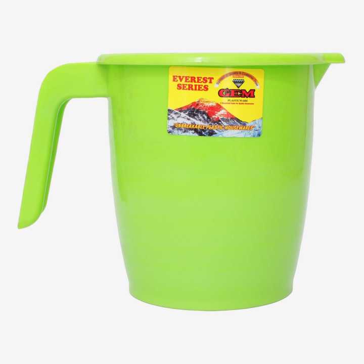 Gem Green Color Unbreakable Plastic Water Mug 1000E