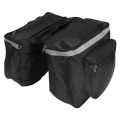 Bike Waterproof Rear Storage Bag Bicycle Back Rack Pouches Bike Saddle Bag Folding Bike Bag Cycling Accessory. 