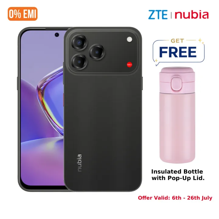 ZTE | nubia V80 Design (8 + 256 ) | 5000mAh battery | 6.75 inch 120 Hz Smoother | 50 MP AI Camera