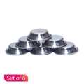 Set Of 6 Stainless Steel Puja kochori. 