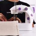 Portable Mini Sewing Machine-White. 