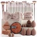 Professional 3-20PCS Makeup Brushes Set Soft Fluffy Foundation Eyeshadow Concealer Blending Blush BrushWomen Beauty Tool. 