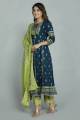 Women Viscose Rayon Kurta Pant Dupatta Set Traditional Ethnic wear for Occasion Casual Festive Party Plus size. 