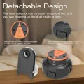 Portable Detachable Dust Collector 2 In 1 Wall Electric Drilling Dust Collector Laser Level Electric Self-mounting Vacuum Sucker Drilling Dust Collector 360° Lasing with 2 Horizontal Bubbles. 