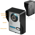 ARELENE 7Inch Monitor HD Camera Video Door Phone Doorbell Intercom System IR Night Vision Wired Doorbell Camera Wireless EU Plug. 