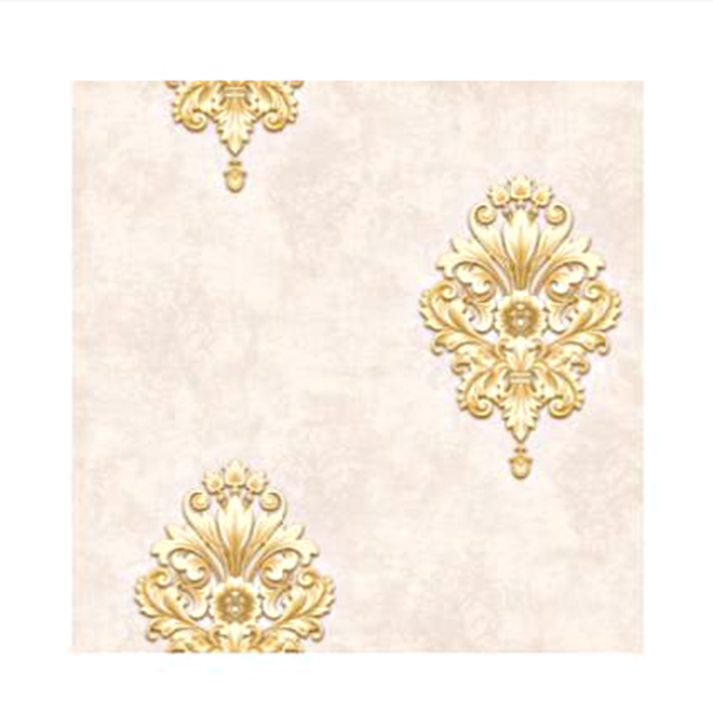 3D%20Royal%20Vintage%20Elegant%20Gold%20Damask%20Wallpaper%20Embossed%20Textured%20Non-woven%20Roll%20For%20Wall%20Decoration%20-%20Image%202