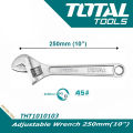 Total Adjustable wrench 10'' THT1010103 slide wrench 250mm. 