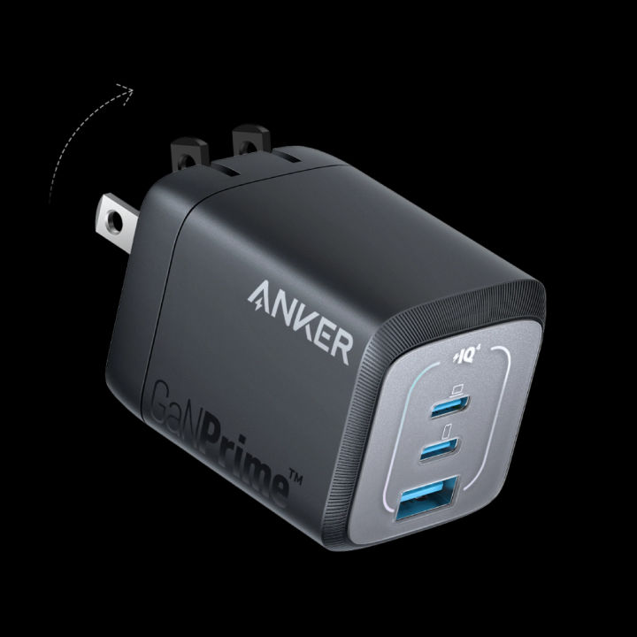 Anker Multi -Device Fast Charging Prime 67W GaN Wall Charger (3 Ports ...