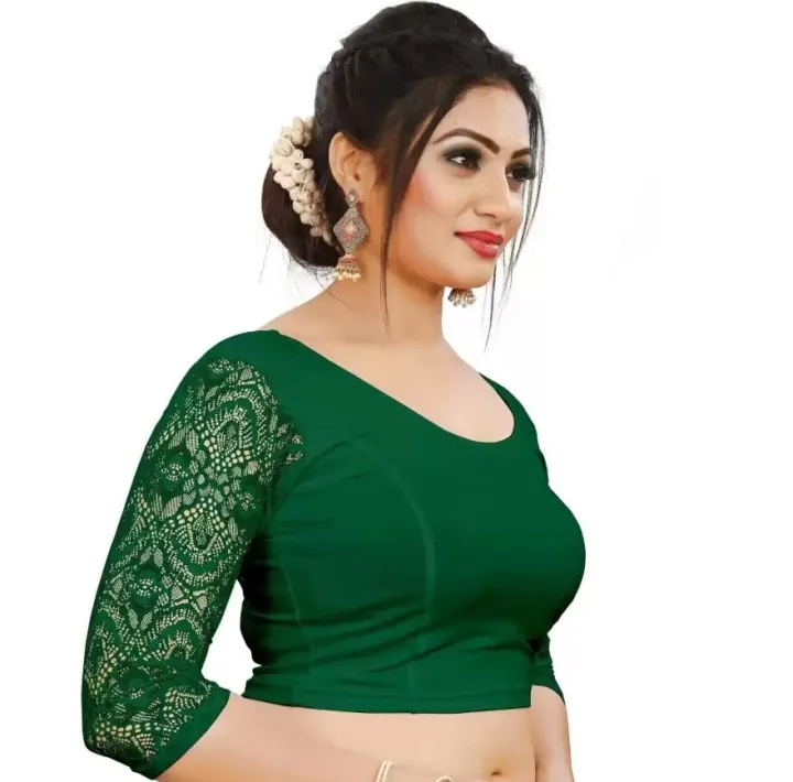 Readymade%20Stretchable%20Blouse%2028%20to%2048%20Size%20Cotton%20Lycra%20for%20Women%20-%20Image%204