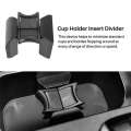 2 Pcs Center Console Cup Holder Insert Divider for Toyota Camry 2007 2008 2009 2010 2011 New 55618-06020. 