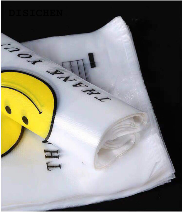 DISICHEN%20Fashion%2050%20Pcs%20plastic%20Bag%20Tote%20Bag%20Convenience%20Storeb%20Cartoon%20Gift%20with%20Bag%20Gift%20Bag%20Bundle%20Retail%20Bags%20Shopping%20Bags%20with%20Handles%20-%20Image%204