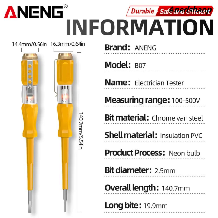 LibishopLuxury%20Portable%20Voltage%20Indicator%20Non-contact%20Insulation%20Test%20Pen%20Neon%20Luxury%20Bulb%20Screwdriver%20Voltage%20Tester%20for%20Live/Null%20Wire%20Judgment%20-%20Image%208