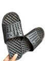Unisex Anti Slippery Bathroom Slippers For Men And Women | PVC Material Solid Non Slippery Indoor Unisex Slipper. 