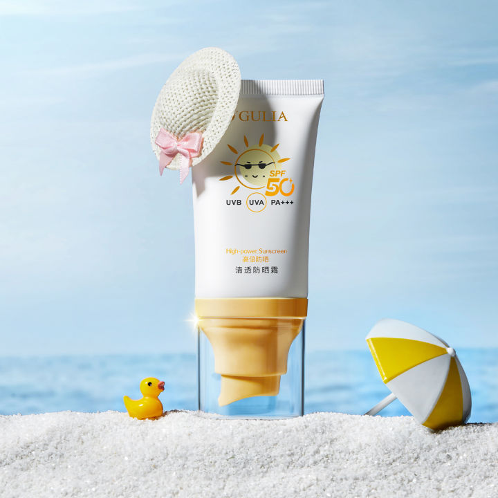 Agulia Clear Sunscreen Moisturizing and Hydrating, Lightweight, Non ...