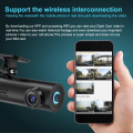 Sony Sensor Full HD 2k Hidden Wireless Dash Cam With Wifi 12v Car Dvr Car Black Box Driving Recorder Dashcam. 