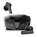 TRIGGR Kraken X1 with Battery Display, 40ms Ultra-low Latency, Quad Mic ENC, 40Hr Battery, Fast Charge, v5.3 Bluetooth Earbuds. 