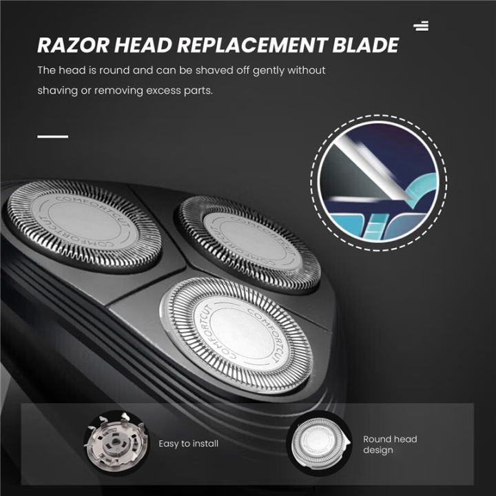 3Pcs%20SH30/50/52%20Shaver%20Replacement%20Heads%20for%20Electric%20Shaver%20Series%201000,%202000,%203000,%205000%20Blade%20Head%20-%20Image%204