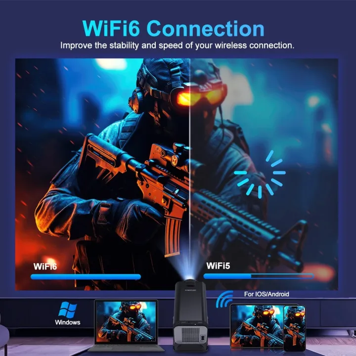 HY320%204K%20Android%2013%20Projector%20%7C%20Native%201080P%20%7C%20390%E2%80%AFANSI%20Lumen%20%7C%20Wi%E2%80%91Fi%E2%80%AF6%20&%20BT%E2%80%AF5.0%20%7C%20Portable%20Cinema%20Experience%20-%20Image%203