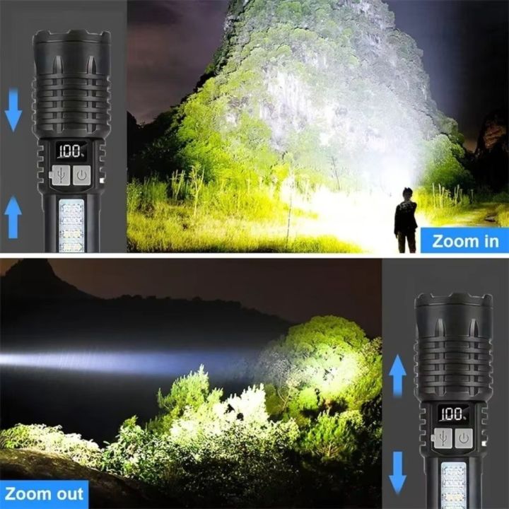 New%20Ultra%20Bright%20LED%20Flashlight%20TYPE-C%20Rechargeable%20Work%20Light%20Waterproof%20COB%20Side%20Light%20Camping%20Lantern%20Outdoor%20Hiking%20-%20Image%203