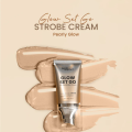 Earth Rhythm Glow Set Go Multipurpose Strobe Cream Spf 50 PA++++ | Used As Moisturizer, Primer, Highlighter | Cocoa Butter, Vitamin E - Pearly Glow- 40ml. 