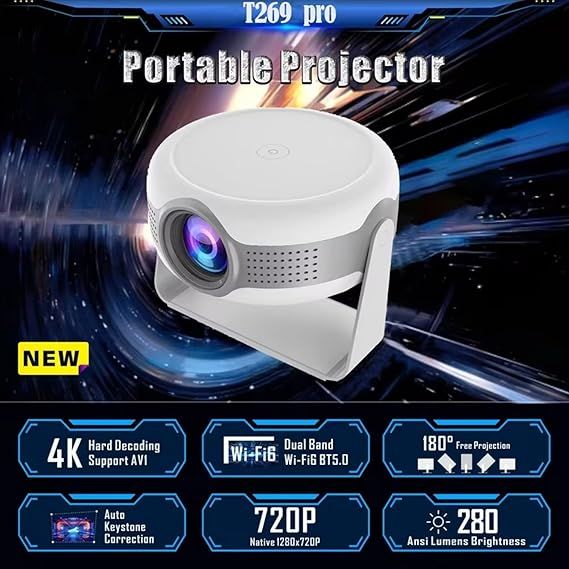 Smart%20Portable%20Projector%20%7C%204K%20HD%20%7C%201080P%20%7C%20Android%20Wi-Fi%20%7C%20Bluetooth"%20Home%20Theater%201080p%20LCD%20Portable%20Mini%20Projector%20-%20Image%202