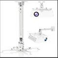 2 In 1 Projector Ceiling Mount Or Wall Mount Holder Bracket Stand, 15-25 inch Adjustable. 