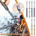 USB Rechargeable Lighter, Rechargeable Electric Gas Lighter Plasma Flameless Windproof USB Lighter 360° Flexible Neck Arc to Light Puja Lamps, Gas Stove, Candles. 