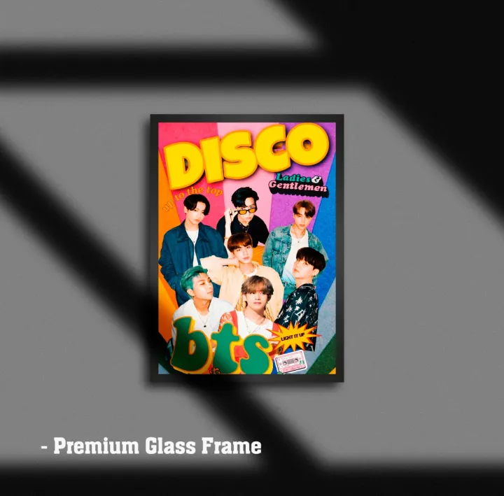 Picture%20Frames%20BTS%20Disco%20Album%20Cover%20Premium%20Art%20Print%20for%20Home,%20Office%20%7C%20Living%20Room,%20Bedroom%20Decor%20%7C%20Size%20:%209*13%20inches%20-%20Image%202