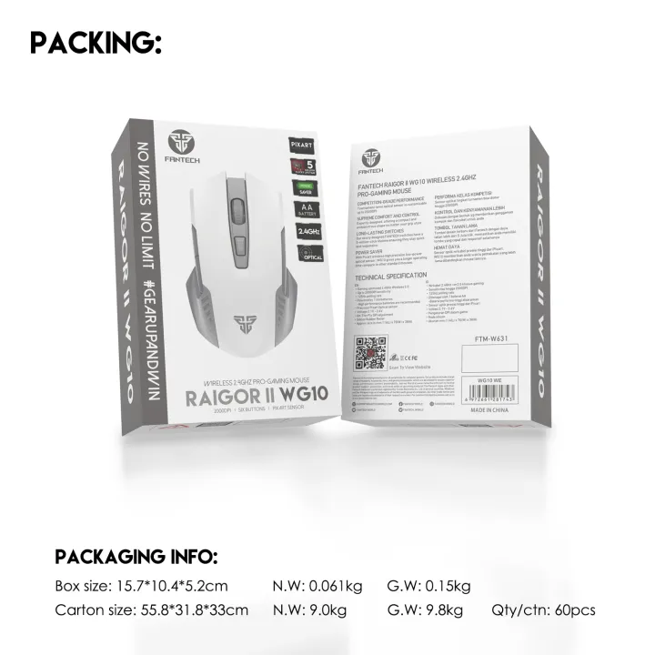 FANTECH%20RAIGOR%20II%20WG10%20Space%20Edition%20Wireless%202.4GHz%20Pro%20Gaming%20Mouse%20-%20White%20-%20Image%208