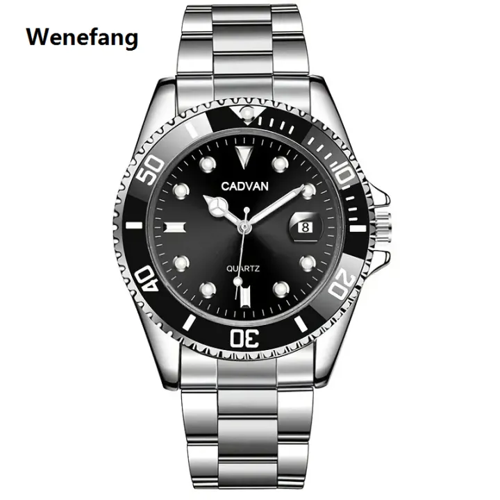 Wenefang%201pc%20Luxury%20Men%20Silver%20Stainless%20Steel%20Water%20Fashion%20Proof%20Automatic%20Luminous%20Bezel%20Mens%20Watches%20-%20Image%202
