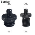 Adapter Mounting Inch M8M6/3 to 1 Crane Man Camera Screw Male Plug/41/485/8M4M5M10M12 Tripod Quick Release Plate for DSLR Ball Joint. 