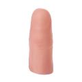 Funny Magican Gifts Close-Up Red Silk Props Scarf Disapper Finger Tricks Tricks Finger Thumb Tip. 