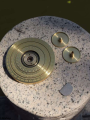 LibishopPortable Brass Tai Chi Bagua Compass Fingertip Gyroscope Multi layer Rotation High precision Professional Pure Copper Toy Portable Handle. 