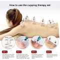 Vacuum Cupping Therapy Set 6 pcs for Acupressure Massage Body Pain Relief Cupping. 