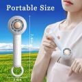 Mini Portable Fan, Small Handheld Fan with USB Rechargeable Battery, Personal Hand Fan for Indoor Outdoor Dark Blue. 