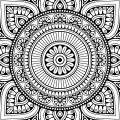 Dreamland Refreshing Mandala Coloring Book for Adults - 4 By KitabKalam. 