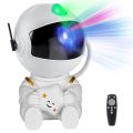 Updated Astronaut Star Projector, Nebula Galaxy Projector Night Light, Remote Control and 360°Rotation Magnetic Head Nebula Lamp for Bedroom/Kids Room/Ceiling/Room Decoration (Modern). 