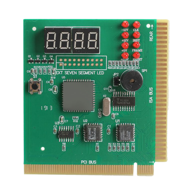 4-Digit LCD Display Analyzer Diagnostic Card Motherboard Post Tester ...