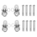 fasdaga 2X Stainless Steel 304 Heavy Duty Swing Hangers Swing Sets 250Kg Capacity for Swing and Yoga Hammock Chair Sandbag. 
