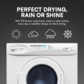 IFB 5.5 kg Front Load Fully-automatic Dryer (TURBO DRY,white,Inbuilt Heater, Allergy Free Technology. 