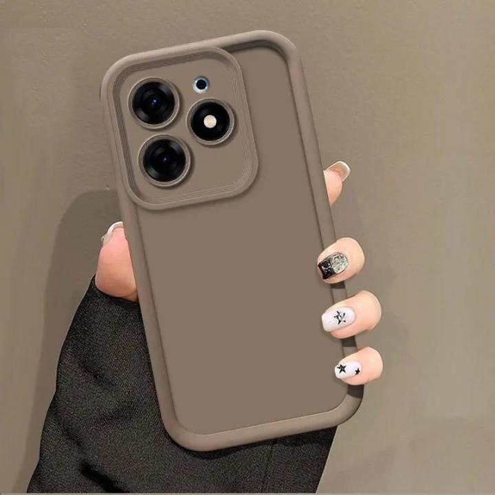 HOT%20TPU%20Liquid%20Silicone%20Protect%20Phone%20Case%20For%20Tecno%20Spark%2030C%2020C/Pro%20G%202025/24%20GO1%20Pova6%20NEO%20Camon%2030/20%20Pro%204G%205G%20Soft%20Back%20Cover%20-%20Image%205