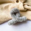Enacolor Autumn Winter Candy Color Fluffy Plush Hair Claw Clip for Girl Accessories 9.5*6.5CM. 