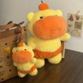 Funny Plush Capybara Lulu Doll Pendant Soft Cartoon Capybara Lulu Keychain Stuffed Animal Bag Pendant for Women Girls Gift. 