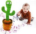 Dancing Cactus Toys, Talking Dancing Cactus Plush Toy Electronic Shake Toys, Repeat English Songs Plush Cactus Toys for Babies, Children Funny Toys. 